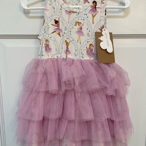 Angel Dear NEW w tags Bamboo Tutu Dress Ballerina Pink Sleeveless
